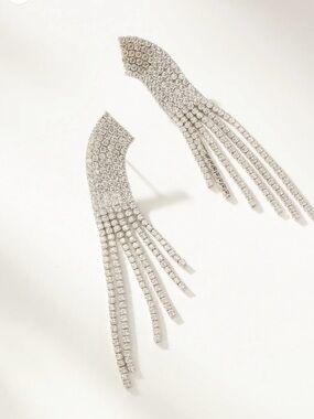 Uncommon James Up Late Pave Silver Earrings